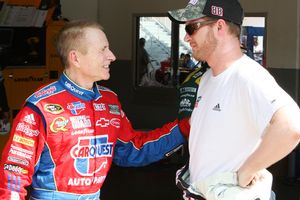Mark Martin's had so much influence in a short time at Hendrick Motorsports, he even got Dale Earnhardt Jr. into the gym.